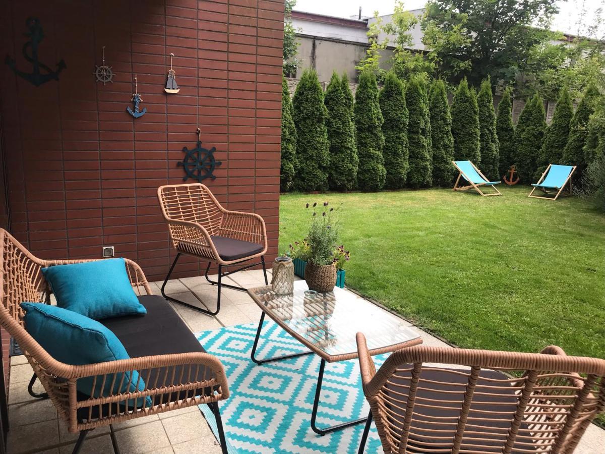 Apartament Turkus Z Ogrodem Колобжег Экстерьер фото